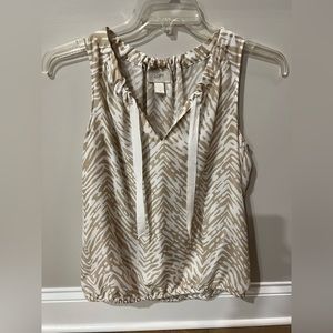 Loft Top - zebra print